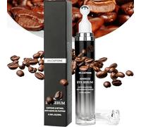 Caffeine Eye Serum - Caffeine Solution 5% Eye Cream, Under Eye Brightener, Eye Cream for Dark Circles and Puffiness with 360° Massage Ball, Fade Fine Lines Wrinkles, Retinol Anti-Ageing De-Puffing