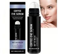Caffeine Eye Serum Cream for Dark Circles & Puffy Eyes,Anti-Aging Under Eye Serum with 360° Massage Rollerball,Hydrating Eye Cream,Reduce Bags,Wrinkles and Fine Lines,Suitable for Men and Women