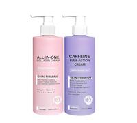 Caffeine Firming Body Lotion, firms and smooths fine lines, helps improve skin elasticity, leaving skin smooth, refreshing and non-greasy, suitable for all skin types.