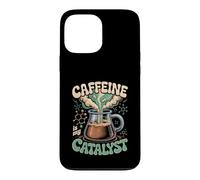 Caffeine Is My Catalyst Funny Science Coffee Case for iPhone 13 Pro Max