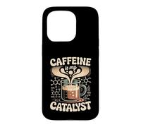 Caffeine Is My Catalyst Funny Science Coffee Case for iPhone 15 Pro