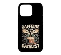 Caffeine Is My Catalyst Funny Science Coffee Case for iPhone 16 Pro