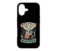 Caffeine Is My Catalyst Funny Science Coffee Case for iPhone 17