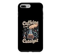 Caffeine Is My Catalyst Funny Science Coffee Case for iPhone 7 Plus/8 Plus