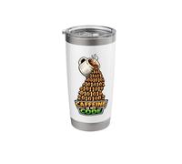 Caffeine is My Code Programmer Coffee Lover Fun Stainless Steel Insulated Tumbler