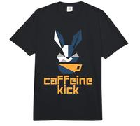 Caffeine Kick Geometric Rabbit Coffee Cup Boost Comfort Colors Adult Heavyweight T-Shirt
