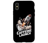 Caffeine Launch Coffee Rocket Espresso Energy Case for iPhone X/XS