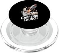 Caffeine Launch Coffee Rocket Espresso Energy PopSockets PopGrip for MagSafe