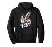 Caffeine Launch Coffee Rocket Espresso Energy Pullover Hoodie