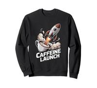 Caffeine Launch Coffee Rocket Espresso Energy Sweatshirt