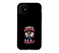 Caffeine & Motherhood for Working Moms Case for iPhone 11