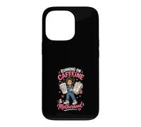 Caffeine & Motherhood for Working Moms Case for iPhone 13 Pro