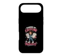 Caffeine & Motherhood for Working Moms Case for iPhone Air