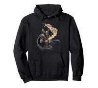 Caffeine My Battle Cry Viking Coffee Nordic Warrior Energy Pullover Hoodie