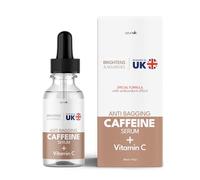 Caffeine Serum - Anti Aging Eye Bag Serum + Vitamin C 5%, Anti Bagging, Anti Wrinkle Serums with Antioxidant Effect - Brightens & Nourishes (30ml)