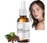 Caffeine Solution 5%+EGCG Eye Serum,Resurfacing Caffeine Eye Cream,Eye Serum for Dark Circles,Smoothix Serum For Wrinkles,Eye Bags Removal Serum,Deeply Moisturizes Smoothix Ser/um Instant Skin Lift