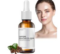 Caffeine Solution 5% + EGCG,The Caffeine Solution,Caffeine Eye Serum,Smoothix Serum for Wrinkles,Eye Tightening Lifting Serum,Under Eye Cream for Reduce Circles and Puffy Eyes,Instant Skin Lift