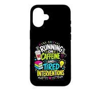 Caffeine Tired Interventions Education Case for iPhone 16