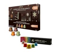 Caffeluxe Aluminium Hot Chocolate and Coffee Nespresso Compatible Capsule - 50 Capsule Bundle