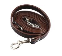 CaFfen Bag Chain 120cm Long PU Leather Shoulder Bag Strap Bag Handles DIY Replacement Purse Handle For Handbag Belts Strap Bag Accessories Chain Strap(Dark coffee,Silver)