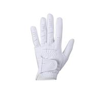 CaFfen Golf Glove Golf Gloves Men's Glove Left/Right Hand 2 Color Soft White Dark Grey Swing Putting Training Particles Breathable(1Pc Left white,25 large)