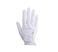 CaFfen Golf Glove Golf Gloves Men's Glove Left/Right Hand 2 Color Soft White Dark Grey Swing Putting Training Particles Breathable(1Pc Right white,25 large)