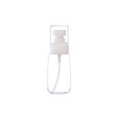 CaFfen Spray Bottles 30ml 60ml 80ml 100ml Fine Mist Spray Bottles Plastic Bottl Water Refill(60ml Clear Sprayer)