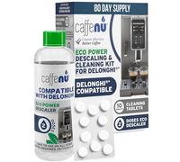 Caffenu DeLonghi Compatible Descaler Kit 200ml & 10 Cleaning Tablets