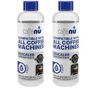 Caffenu Nespresso Compatible Universal Coffee Machine Descaler - 400ml | (4 Uses) Compatible with Nespresso, Lavazza, Dolce Gusto & Philips - Limescale Remover for Hotter, Better Tasting Coffee