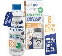 Caffenu Sage & Breville Compatible Descaler - 200ml Coffee Machine Descaler | (2 Uses) Limescale Remover for Sage for Hotter, Better Tasting Coffee - Extends Machine Life