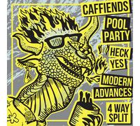 Caffiends / Heck Yes / Modern Advances - 4 Way Split [New Vinyl LP]