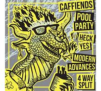 Caffiends & Heck Yes & Modern Advances - 4-Way Split [VINYL]