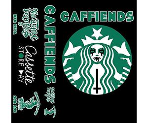 Caffiends - No Gods No Decaf/Self-Titled Double Cassette
