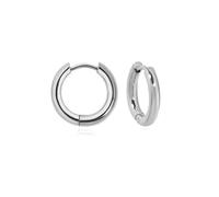 CAFFTI Hoop Earrings for Women 15/20/25mm Hypoallergenic Earrings Open-Fit Earrings, 15 mm, Brass, No Gemstone