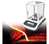 CAFIEDR 0.001G Precision Scale, 200G/300G/500G Balance, Laboratory Analytical Balance Jewelry Scale, Rs232 Interface Laboratory Digital Scale (300g)