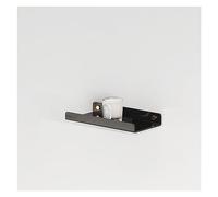 CAFIEDR 11.8in/23.6in/35.4in/47.2in Wall Mounted Acrylic Brochure Holder, Magazine Rack Literature Storage Rack Bookshelf for Office Home Display，Black-30cm/11.8in