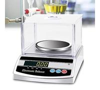 CAFIEDR Analytical Balance, High Precision Scale with Windshield and LCD Display, 200g X 0.001g Accuracy and Support G/Oz/Ct/Gn Conversion, Stable Body, for Lab, Industry, School, Jewelry