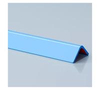 CAFIEDR Corner Guard Strips, Wall Corner Protection Strips Pvc Self-Adhesive Corner Guard Strips, Living Room Edge Trim Strips Right Angle Edge Tile Protectors.Blue-2.5x240cm/1x94in