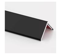 CAFIEDR Corner Guard, Titanium Aluminum Alloy Edge Strip, L-Shaped Right Angle Tile Edge Trim Decorative Strip.Black-2x250cm/0.8x98in