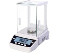 CAFIEDR Digital Precision Electronic Scale Analytical Balance 0.0001g High Lab with Windshield LCD Screen Powered by USB/Adapter Scales