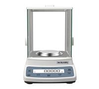 CAFIEDR Digital Scale Jewelry Gold Analytical Balance Accuracy Lab High Precision Electronic 11 Units Conversion Counting Function LCD Display for University (120g/0.1mg)