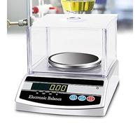 CAFIEDR Electronic High Precision Scale, Lab Analytical Balance with Windshield and LCD Display, 200g Max Weighing and 0.001g Accuracy, Reliable Result and Strong Stability, for Agriculture, Trade