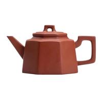 CAFIEDR Handmade Teapot Purple Clay Large Capacity Teapot Retro Kung Fu Tea Set Simple Chinese Ceremony For Brewing Leaf Tea.