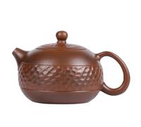 CAFIEDR Handmade Teapot Purple Pottery Teapot Handmade Household Tea Set Coffee Pot Afternoon Tea Party Kung Fu Teapot For Brewing Leaf Tea.