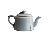 CAFIEDR Handmade Teapot Simple Ceramic Teapot Household Single Pot Kung Fu Tea Set With Filter Maker For Brewing Leaf Tea.B