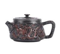 CAFIEDR Handmade Teapot Tea Maker Teapot 280Ml Handmade Teapot Large Capacity Tea Set Travel Portable Coffee Pot For Brewing Leaf Tea.