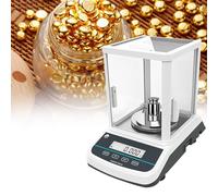CAFIEDR Lab Scale, 200G / 300G / 500G Scale, 0.001G Accuracy Lab Analytical Balance Scale Jewelry Scale,Rs232 Interface Laboratory Digital Scale (200g)