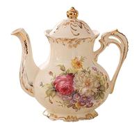 CAFIEDR Narrow Spout Coffee Pot Hand-Brewed Coffee Pot Milk Tea Pot Household Ceramic Coffee Pot Set European Cold Kettle Coffee Appliance Coffee Pot Pot Pour Over Coffee Kettle.A-