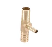 CAFIEDR Pipe Fitting Tee 2pcs Fit for Hose I/D 3mm 4mm 5mm 6mm 8mm 10mm 12mm 14mm 16mm 19mm Hose Barb Tee 3