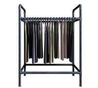 CAFIEDR Pull-Out Trouser Rack Removable Pull-Out Rack Wardrobe Storage Expandable Space Saving Drawer-Style Hanger Rod Rolling Trolley,15-Hanger Trouser Rack -Rolling Pants Trolley Fo.
